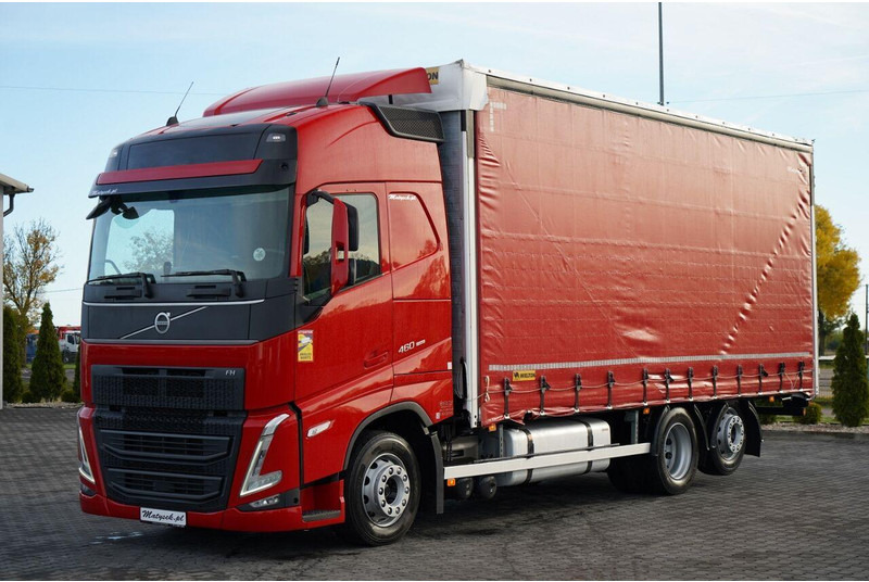 Volvo FH 460 / SOLÓWKA / I-SAVE / I-PARK COOL / OŚ PODNOSZONA SKRĘTNA - Camion cu prelată: Foto 4 Volvo FH 460 / SOLÓWKA / I-SAVE / I-PARK COOL / OŚ PODNOSZONA SKRĘTNA - Camion cu prelată: Foto 4