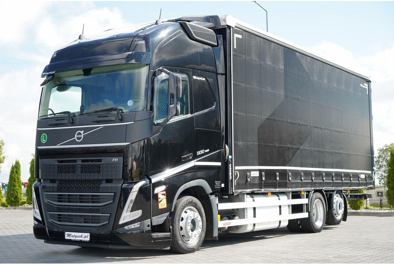 Volvo FH 500 / I-SAVE / TANDEM PRZEJAZDOWY / 2023 / KLIMA POSTOJOWA / - Camion cu prelată: Foto 4 Volvo FH 500 / I-SAVE / TANDEM PRZEJAZDOWY / 2023 / KLIMA POSTOJOWA / - Camion cu prelată: Foto 4