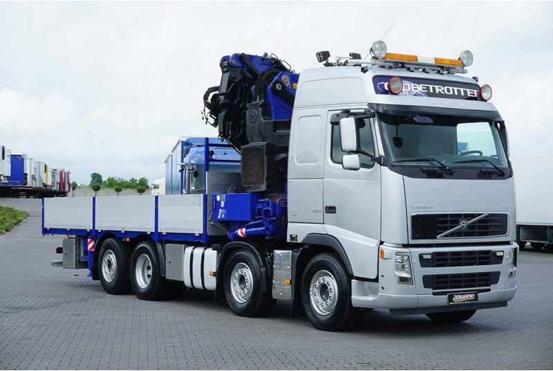 Volvo FH / 520 / 8 X 2 / SKRZYNIOWY + HDS / PM 85 SP + JIB J 1204 / WY - Camion platformă, Camion cu macara: Foto 2 Volvo FH / 520 / 8 X 2 / SKRZYNIOWY + HDS / PM 85 SP + JIB J 1204 / WY - Camion platformă, Camion cu macara: Foto 2