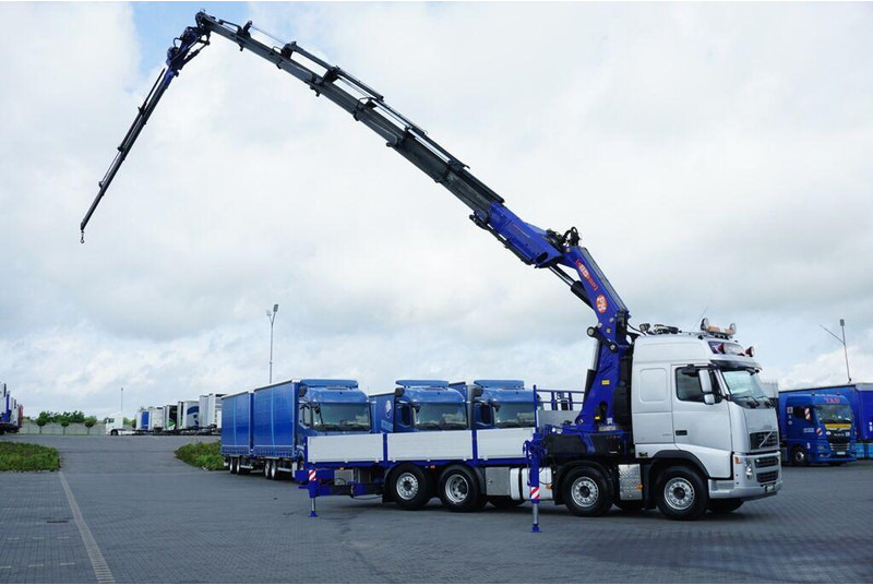 Volvo FH / 520 / 8 X 2 / SKRZYNIOWY + HDS / PM 85 SP + JIB J 1204 / WY - Camion platformă, Camion cu macara: Foto 4 Volvo FH / 520 / 8 X 2 / SKRZYNIOWY + HDS / PM 85 SP + JIB J 1204 / WY - Camion platformă, Camion cu macara: Foto 4