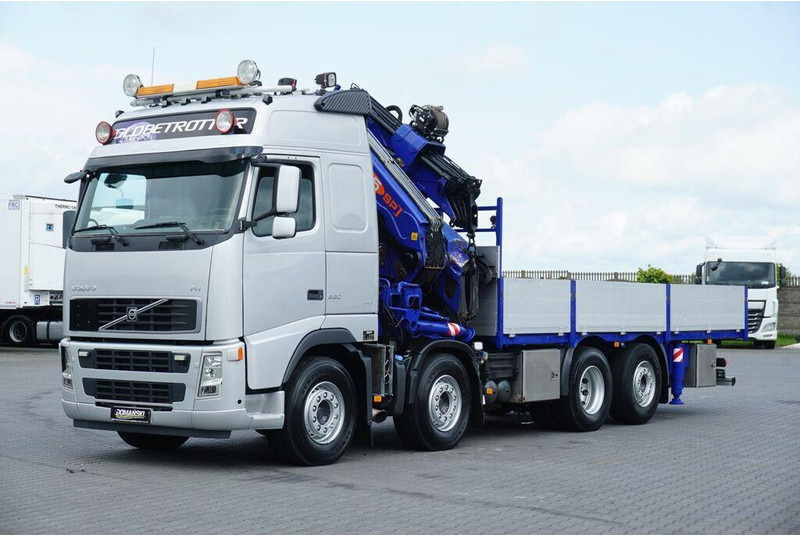 Volvo FH / 520 / 8 X 2 / SKRZYNIOWY + HDS / PM 85 SP + JIB J 1204 / WY - Camion platformă, Camion cu macara: Foto 3 Volvo FH / 520 / 8 X 2 / SKRZYNIOWY + HDS / PM 85 SP + JIB J 1204 / WY - Camion platformă, Camion cu macara: Foto 3