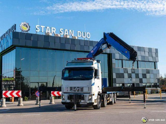 Volvo FH480 8x2 HMF 6020-OK6 Kran Crane 2016 - Camion platformă, Camion cu macara: Foto 4 Volvo FH480 8x2 HMF 6020-OK6 Kran Crane 2016 - Camion platformă, Camion cu macara: Foto 4