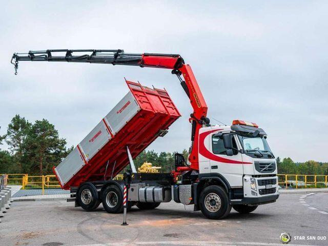Volvo FM 410 6x2 PALFINGER PK 26002 EH Crane Tipper - Camion basculantă, Camion cu macara: Foto 2 Volvo FM 410 6x2 PALFINGER PK 26002 EH Crane Tipper - Camion basculantă, Camion cu macara: Foto 2