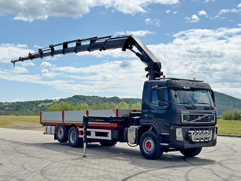 Volvo FM 440 * HIAB 288 E - 8 HIPRO/FUNK * TOPZUSTAND - Camion platformă, Camion cu macara: Foto 2 Volvo FM 440 * HIAB 288 E - 8 HIPRO/FUNK * TOPZUSTAND - Camion platformă, Camion cu macara: Foto 2