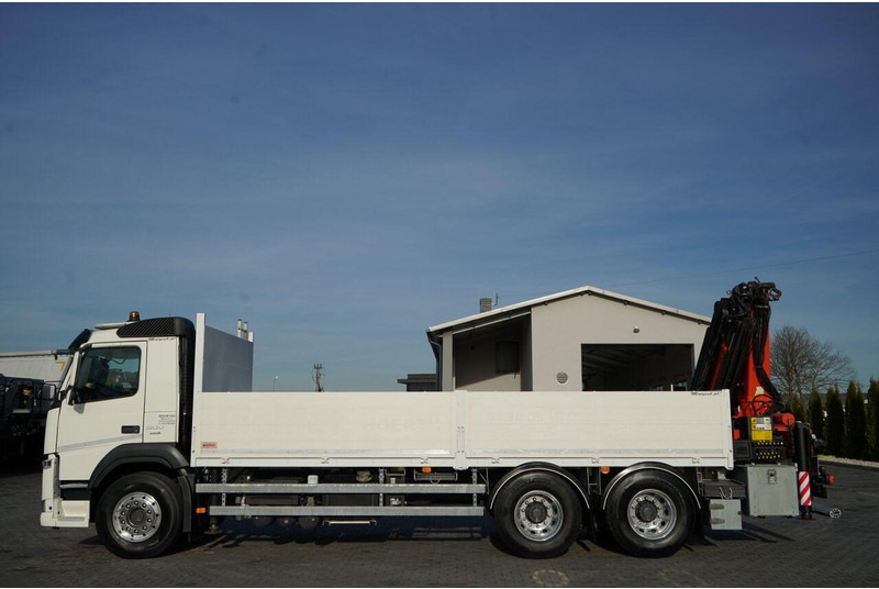 Camion platformă, Camion cu macara Volvo FM 500 / 6X4 / SKRZYNIOWY 6,5 M / HDS PALFINGER PK 20001-K / PIL: Foto 8