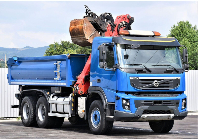 Volvo FMX 370 - Camion basculantă, Camion cu macara: Foto 4 Volvo FMX 370 - Camion basculantă, Camion cu macara: Foto 4