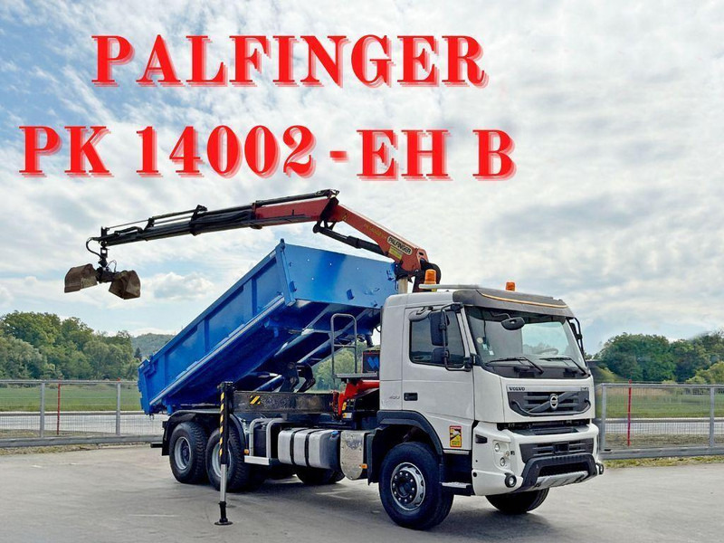 Volvo FMX 450 Kipper 5,15m * PK 14002-EH B * 6x4 * TOP - Camion basculantă, Camion cu macara: Foto 1 Volvo FMX 450 Kipper 5,15m * PK 14002-EH B * 6x4 * TOP - Camion basculantă, Camion cu macara: Foto 1