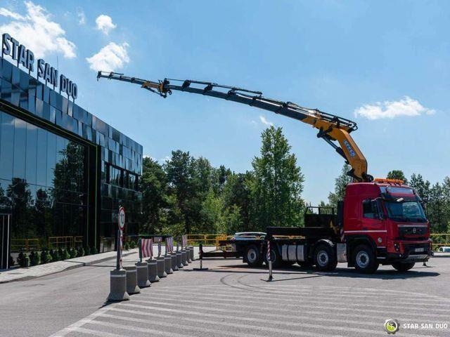 Volvo FMX 500 8x2 Effer 585 Fly Jib Winch Crane Kran - Camion platformă, Camion cu macara: Foto 3 Volvo FMX 500 8x2 Effer 585 Fly Jib Winch Crane Kran - Camion platformă, Camion cu macara: Foto 3