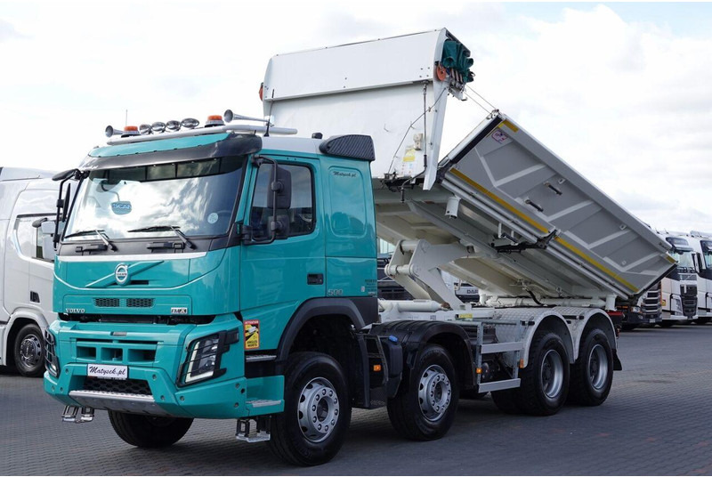 Volvo FMX 500 / 8x4 / HYDROBURTA / BORDMATIC / 2016 ROK / EURO 6 / PO - Camion basculantă: Foto 1 Volvo FMX 500 / 8x4 / HYDROBURTA / BORDMATIC / 2016 ROK / EURO 6 / PO - Camion basculantă: Foto 1