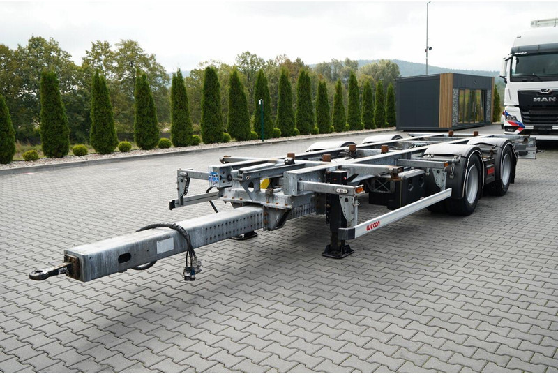 Wecon / NACZEPA PODKONTENEROWA / 2019 - Remorcă transport containere/ Swap body: Foto 2 Wecon / NACZEPA PODKONTENEROWA / 2019 - Remorcă transport containere/ Swap body: Foto 2