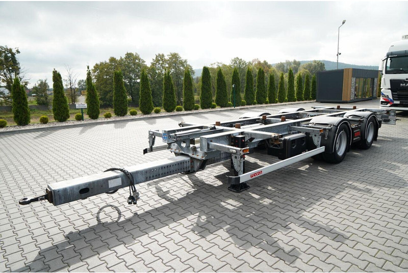 Wecon / NACZEPA PODKONTENEROWA / 2019 - Remorcă transport containere/ Swap body: Foto 3 Wecon / NACZEPA PODKONTENEROWA / 2019 - Remorcă transport containere/ Swap body: Foto 3