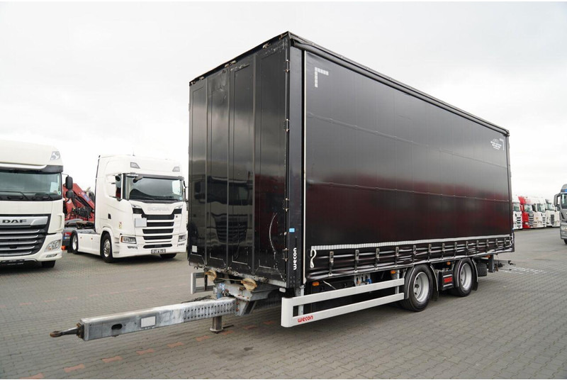 Wecon PRZYCZEPA - 7,7 M / TANDEM / PRZEJAZDOWA - Remorcă cu prelată: Foto 1 Wecon PRZYCZEPA - 7,7 M / TANDEM / PRZEJAZDOWA - Remorcă cu prelată: Foto 1