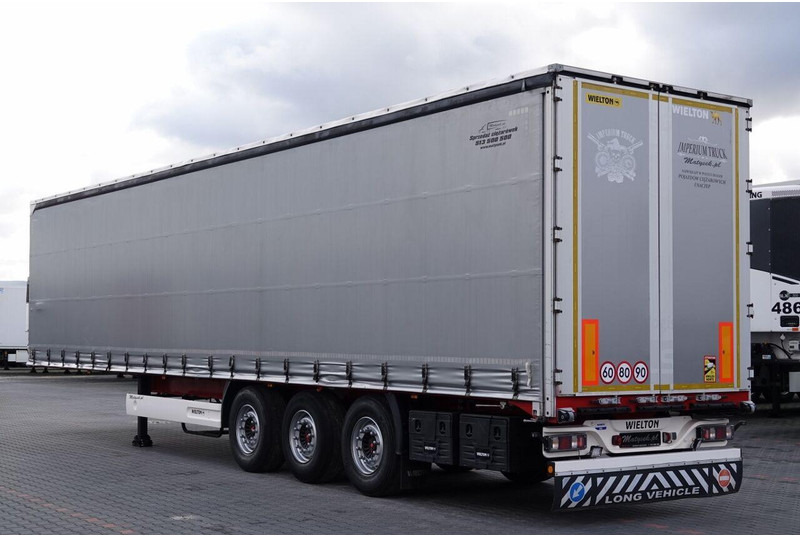 Wielton FIRANKA / MULDA DO STALI - 9 M / 2017 R / OŚ PODNOSZONA / COILM - Semiremorcă prelată: Foto 4 Wielton FIRANKA / MULDA DO STALI - 9 M / 2017 R / OŚ PODNOSZONA / COILM - Semiremorcă prelată: Foto 4