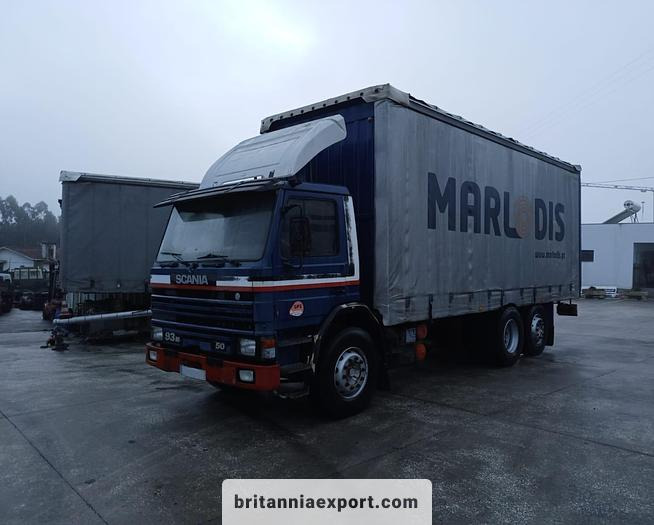 SCANIA P 93M 250 | 6X2 8 tyres | Manual injector pump | - Camion cu prelată: Foto 1 SCANIA P 93M 250 | 6X2 8 tyres | Manual injector pump | - Camion cu prelată: Foto 1