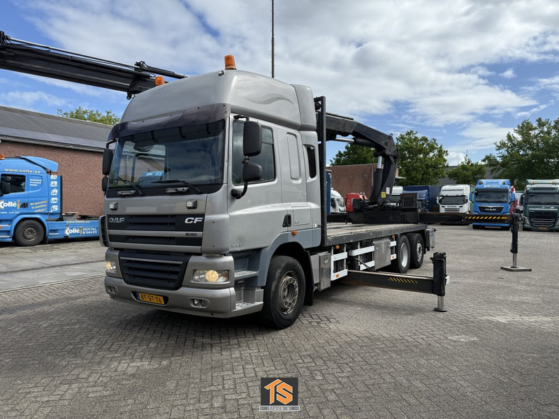 DAF FAN CF85 .460 - AUTOMATIC - EURO 5 - KRAN/CRANE HIAB 377 - Camion platformă, Camion cu macara: Foto 4 DAF FAN CF85 .460 - AUTOMATIC - EURO 5 - KRAN/CRANE HIAB 377 - Camion platformă, Camion cu macara: Foto 4