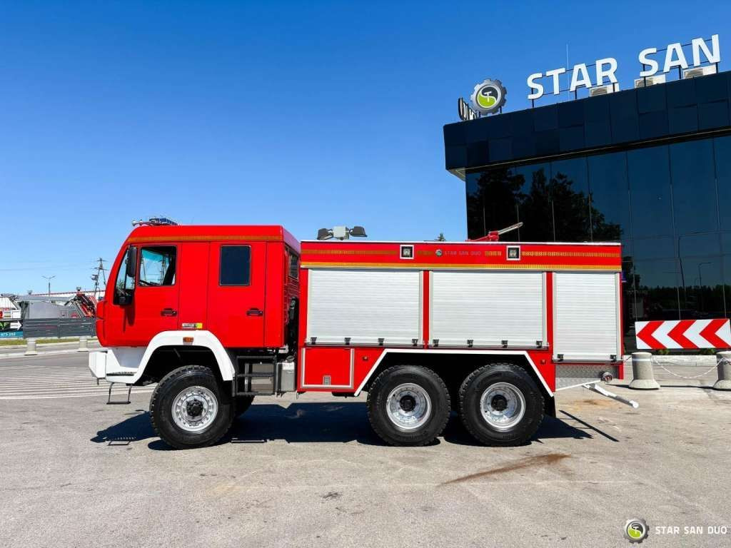 Camion MAN Star 266 MAN 6x6 Fire Truck Feuerwehr: Foto 6