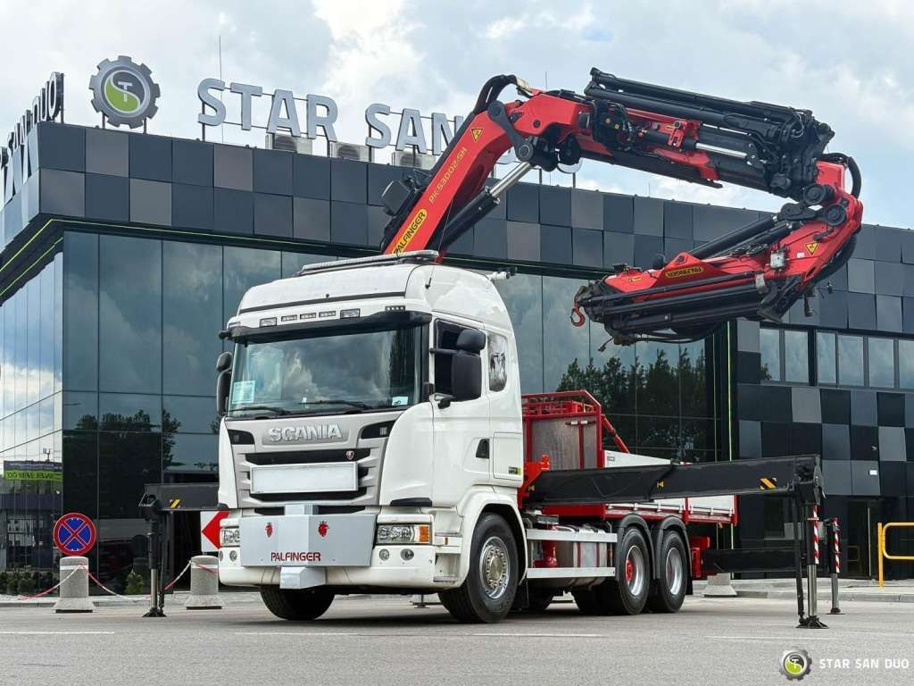 Cap tractor Scania  G490 6x2 Palfinger PK 53002 SH Fly Jib Basket: Foto 10