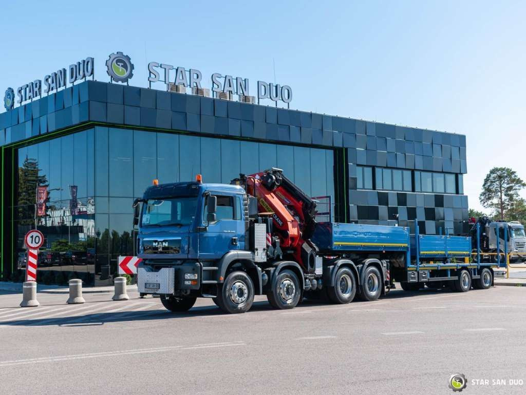 MAN TGA 35.440 8X6H PALFINGER 60002 Semi-trailer - Camion cu macara: Foto 5 MAN TGA 35.440 8X6H PALFINGER 60002 Semi-trailer - Camion cu macara: Foto 5