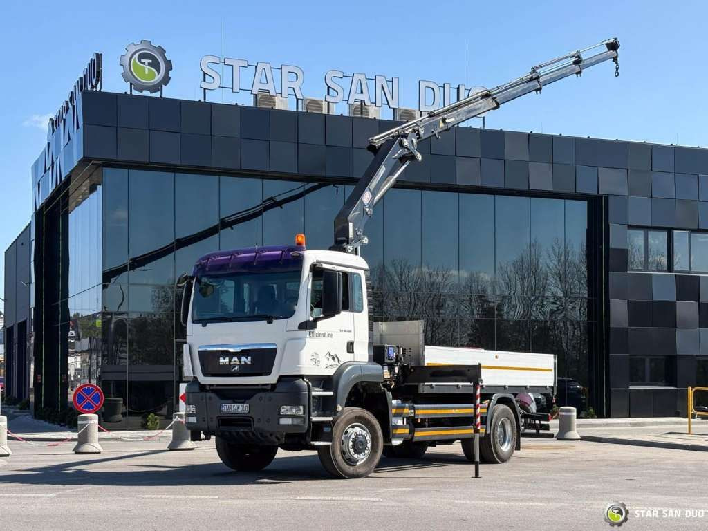 MAN TGS 18.360 4x4 HMF 1720 K4 Crane KRAN - Camion cu macara: Foto 1 MAN TGS 18.360 4x4 HMF 1720 K4 Crane KRAN - Camion cu macara: Foto 1