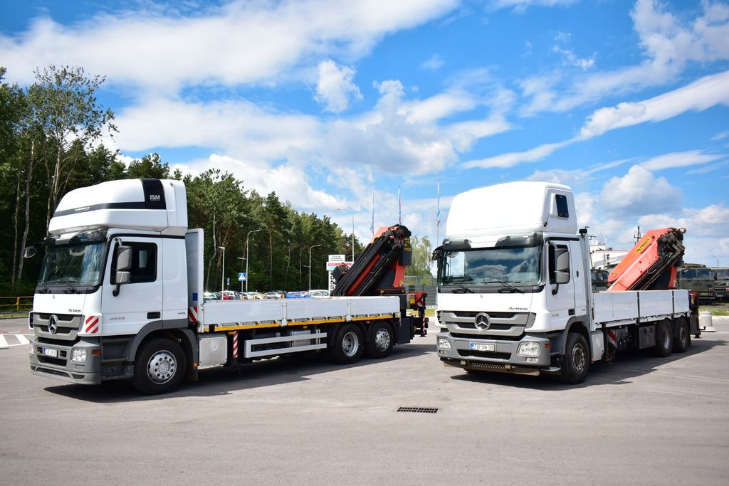 Mercedes-Benz ACTROS 2546 6x2 Palfinger PK 50002 EURO 5 Cran . - Camion cu macara, Camion platformă: Foto 5 Mercedes-Benz ACTROS 2546 6x2 Palfinger PK 50002 EURO 5 Cran . - Camion cu macara, Camion platformă: Foto 5