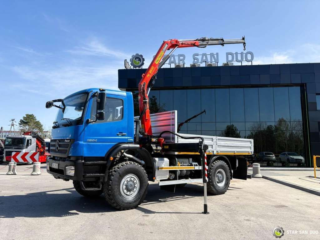 Mercedes-Benz AXOR 1824 4x4 PALFINGER PK 8500 Crane Kran - Camion cu macara: Foto 3 Mercedes-Benz AXOR 1824 4x4 PALFINGER PK 8500 Crane Kran - Camion cu macara: Foto 3