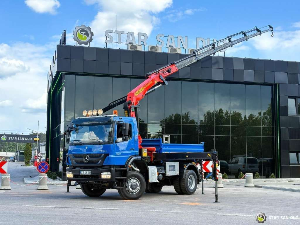 Mercedes-Benz  AXOR 1833 4x4 Palfinger PK 22002 EH Crane Winch - Camion basculantă: Foto 4 Mercedes-Benz  AXOR 1833 4x4 Palfinger PK 22002 EH Crane Winch - Camion basculantă: Foto 4
