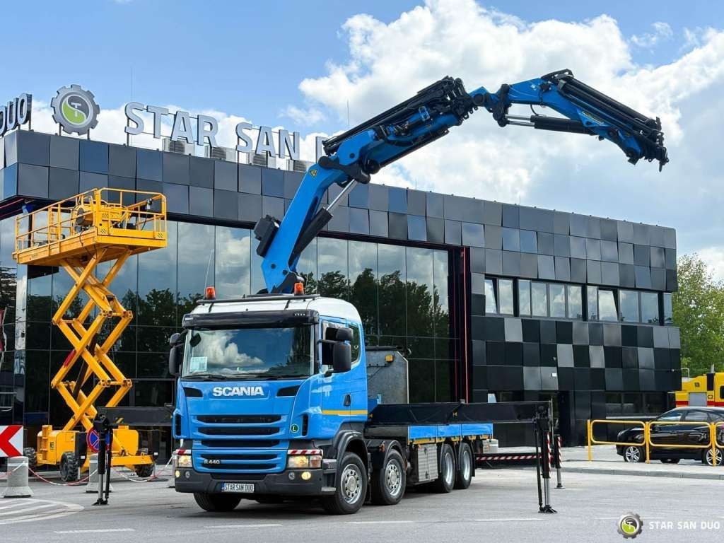 Scania R440 8x4 Palfinger PK50002 FLY JIB Crane Winch - Camion cu macara: Foto 4 Scania R440 8x4 Palfinger PK50002 FLY JIB Crane Winch - Camion cu macara: Foto 4