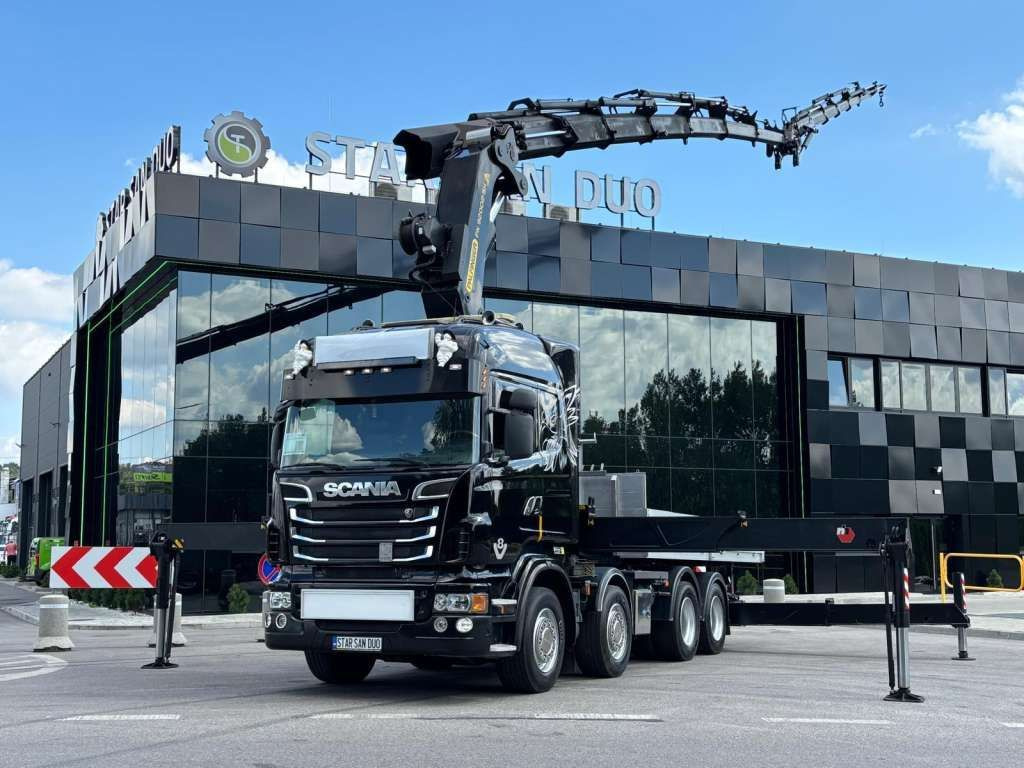 Scania R560 8x2 PALFINGER PK 92002 SH Fly Jib Winch 5t - Camion cu macara: Foto 4 Scania R560 8x2 PALFINGER PK 92002 SH Fly Jib Winch 5t - Camion cu macara: Foto 4