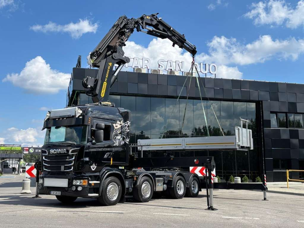 Scania R560 8x2 PALFINGER PK 92002 SH Fly Jib Winch 5t - Camion cu macara: Foto 2 Scania R560 8x2 PALFINGER PK 92002 SH Fly Jib Winch 5t - Camion cu macara: Foto 2