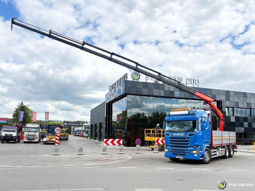 Camion cu macara Scania  R730 6X4 PALFINGER PK 33002 EH Crane: Foto 6