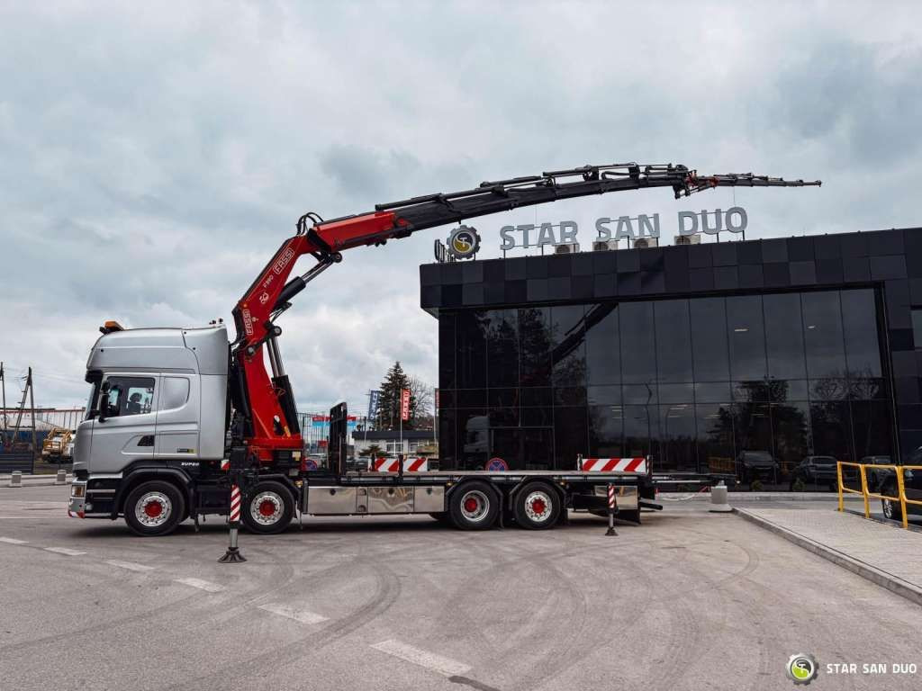 Scania R730 8x2 Fassi F990 Fly Jib 30m Crane Euro 6 - Camion cu macara: Foto 5 Scania R730 8x2 Fassi F990 Fly Jib 30m Crane Euro 6 - Camion cu macara: Foto 5