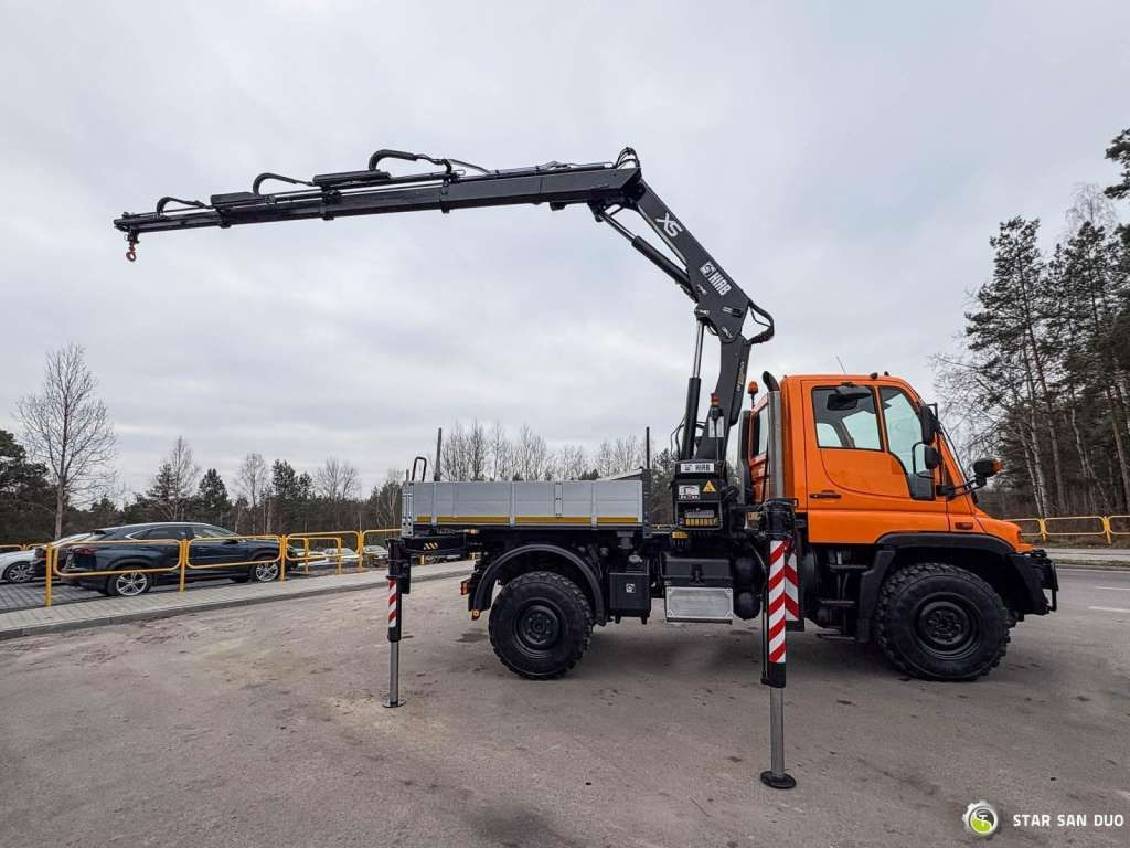 Unimog Mercedes-Benz UNIMOG U300 4x4 HIAB 122 D-3 CRANE Unimog Mercedes-Benz UNIMOG U300 4x4 HIAB 122 D-3 CRANE - Camion cu macara, Camion platformă: Foto 4 Unimog Mercedes-Benz UNIMOG U300 4x4 HIAB 122 D-3 CRANE Unimog Mercedes-Benz UNIMOG U300 4x4 HIAB 122 D-3 CRANE - Camion cu macara, Camion platformă: Foto 4