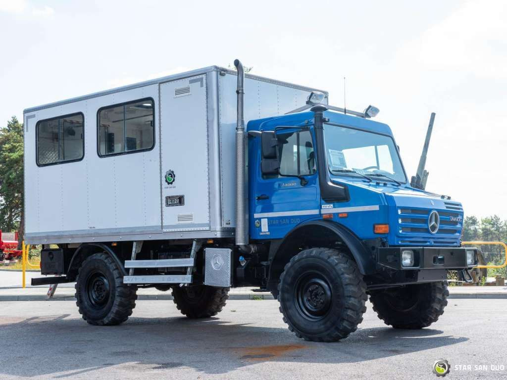 Unimog Mercedes-Benz Unimog U 4000 4x4 Camper Expeditio - Camion şasiu: Foto 3 Unimog Mercedes-Benz Unimog U 4000 4x4 Camper Expeditio - Camion şasiu: Foto 3