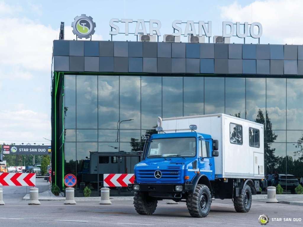 Unimog Mercedes-Benz Unimog U 4000 4x4 Camper Expeditio - Camion şasiu: Foto 1 Unimog Mercedes-Benz Unimog U 4000 4x4 Camper Expeditio - Camion şasiu: Foto 1