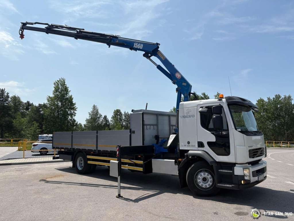 Volvo FE 240 4x2 HMF 1560 K3 HDS Rotator Crane Kran - Camion cu macara: Foto 2 Volvo FE 240 4x2 HMF 1560 K3 HDS Rotator Crane Kran - Camion cu macara: Foto 2