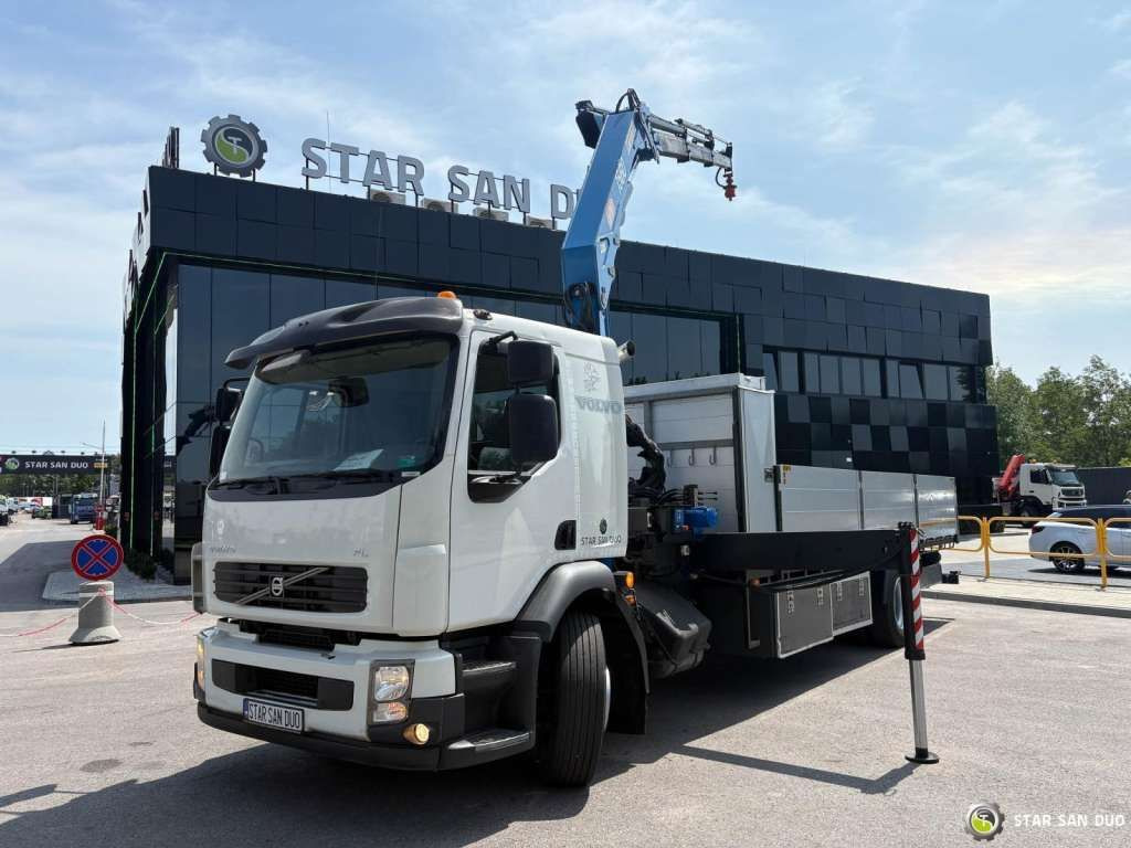 Volvo FE 240 4x2 HMF 1560 K3 HDS Rotator Crane Kran - Camion cu macara: Foto 4 Volvo FE 240 4x2 HMF 1560 K3 HDS Rotator Crane Kran - Camion cu macara: Foto 4
