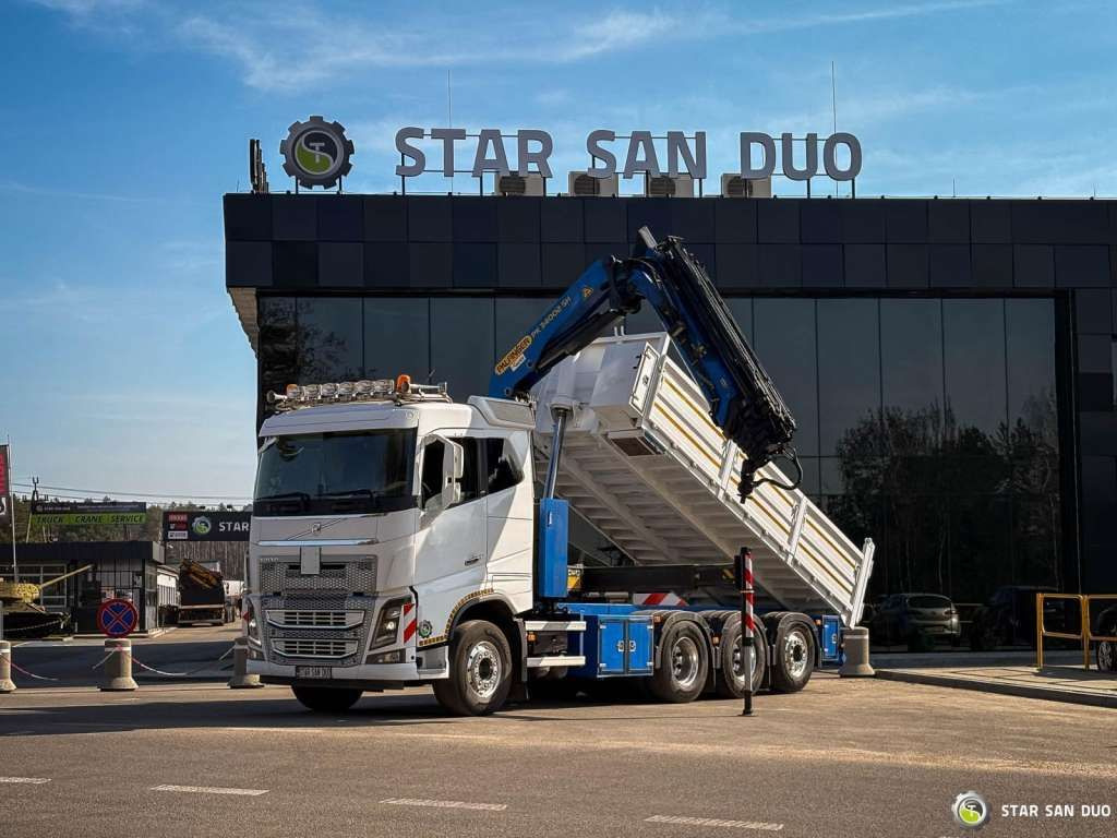 Volvo FH 16.550 8x4 Palfinger PK 34002-SH Crane Kippe - Camion cu macara: Foto 4 Volvo FH 16.550 8x4 Palfinger PK 34002-SH Crane Kippe - Camion cu macara: Foto 4