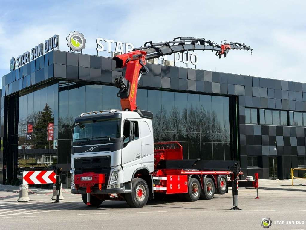 Volvo FH 500 8x4*4 PK65002 Fly JIB Crane 7456 h Winch - Camion cu macara: Foto 2 Volvo FH 500 8x4*4 PK65002 Fly JIB Crane 7456 h Winch - Camion cu macara: Foto 2