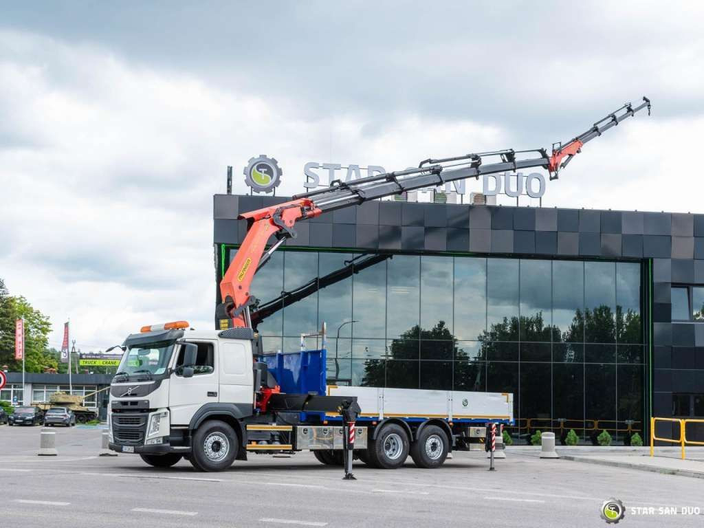 Volvo FM 460 6x2 PALFINGER PK 42002 FLY JIB Crane Eu - Camion cu macara: Foto 1 Volvo FM 460 6x2 PALFINGER PK 42002 FLY JIB Crane Eu - Camion cu macara: Foto 1