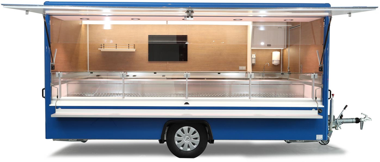 Verkaufsanhänger BORCO HÖHNS - Rulota comerciala: Foto 1 Verkaufsanhänger BORCO HÖHNS - Rulota comerciala: Foto 1