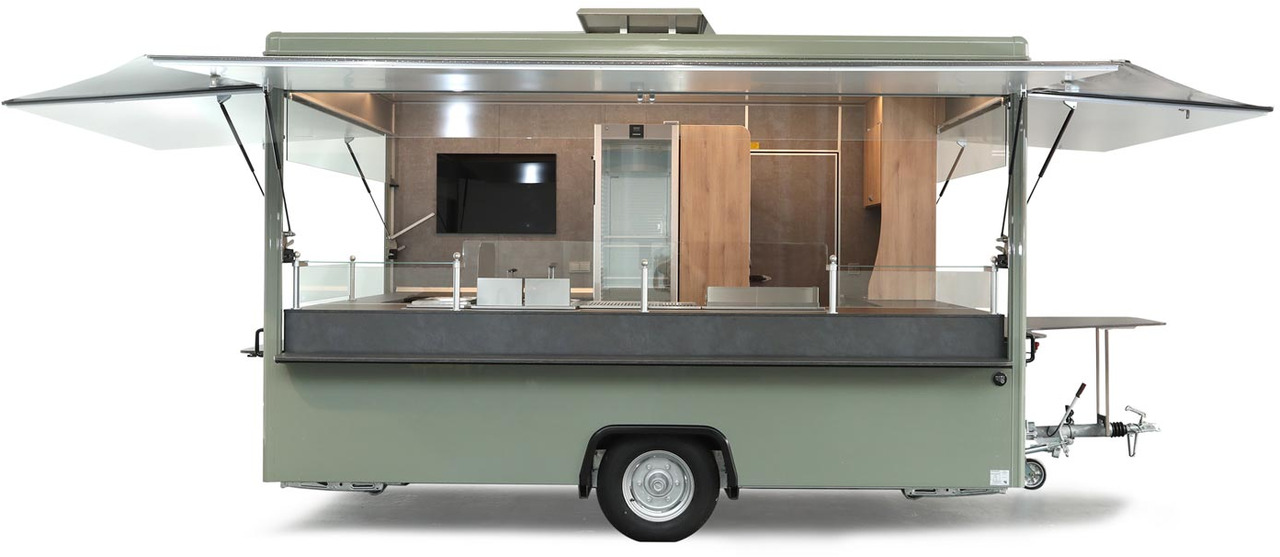 Verkaufsanhänger BORCO HÖHNS - Rulota comerciala: Foto 1 Verkaufsanhänger BORCO HÖHNS - Rulota comerciala: Foto 1