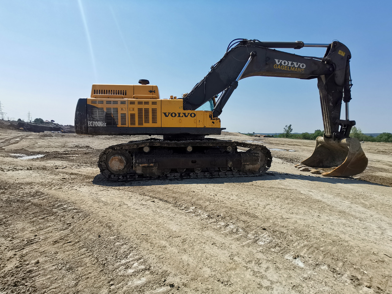 VOLVO 700 B - Excavator pe şenile: Foto 5 VOLVO 700 B - Excavator pe şenile: Foto 5