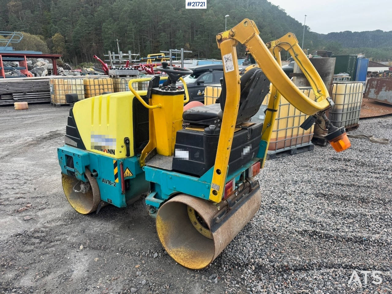 Ammann 2006 AMMANN AV16-2 Vals - Cilindru compactor pentru asfalt: Foto 3 Ammann 2006 AMMANN AV16-2 Vals - Cilindru compactor pentru asfalt: Foto 3
