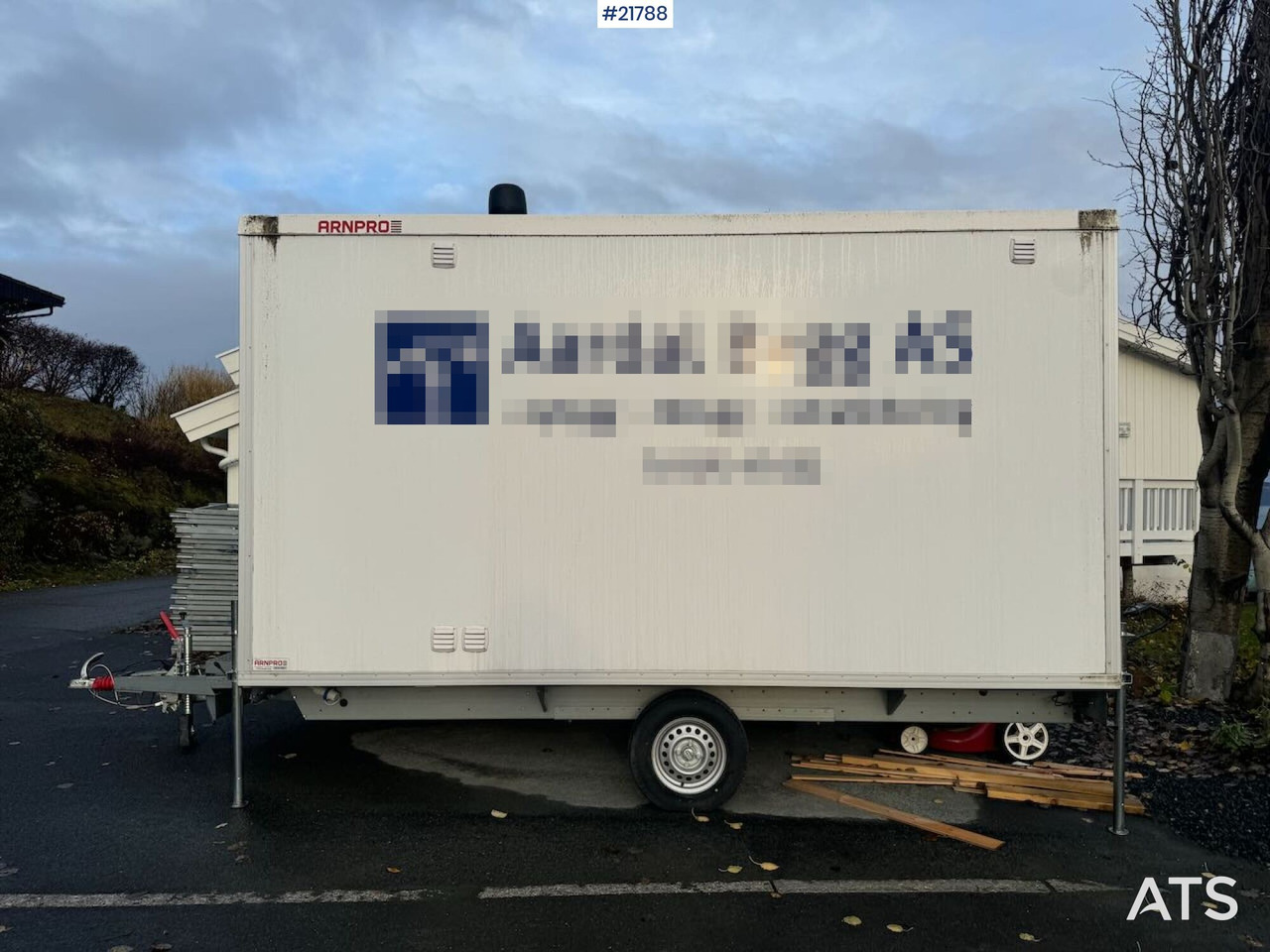 Arnpro Arbeidsbrakke - Container locuibil, Remorcă: Foto 5 Arnpro Arbeidsbrakke - Container locuibil, Remorcă: Foto 5