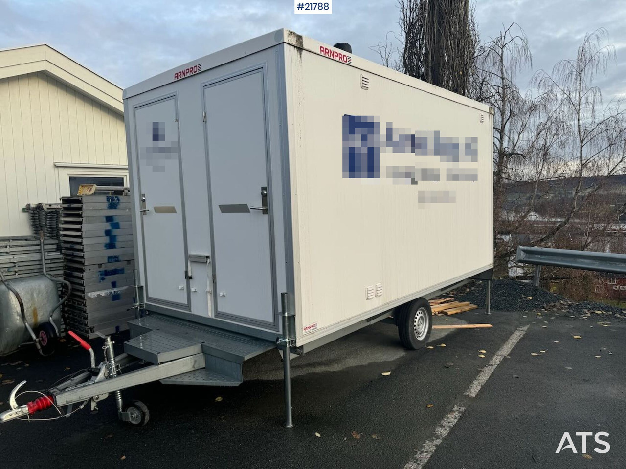 Arnpro Arbeidsbrakke - Container locuibil, Remorcă: Foto 3 Arnpro Arbeidsbrakke - Container locuibil, Remorcă: Foto 3
