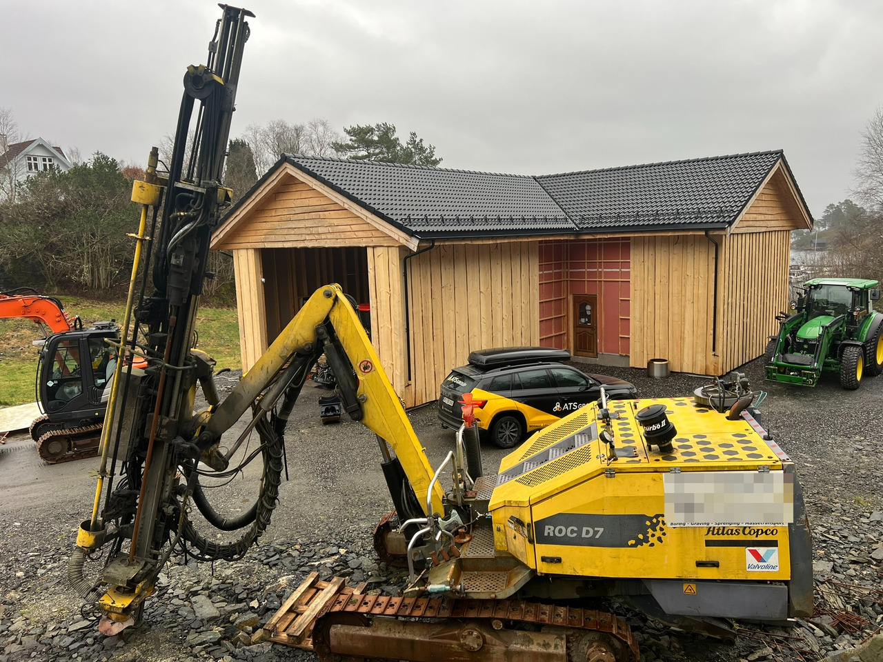 Atlas Copco D7-01 - Maşină de foraj: Foto 4 Atlas Copco D7-01 - Maşină de foraj: Foto 4