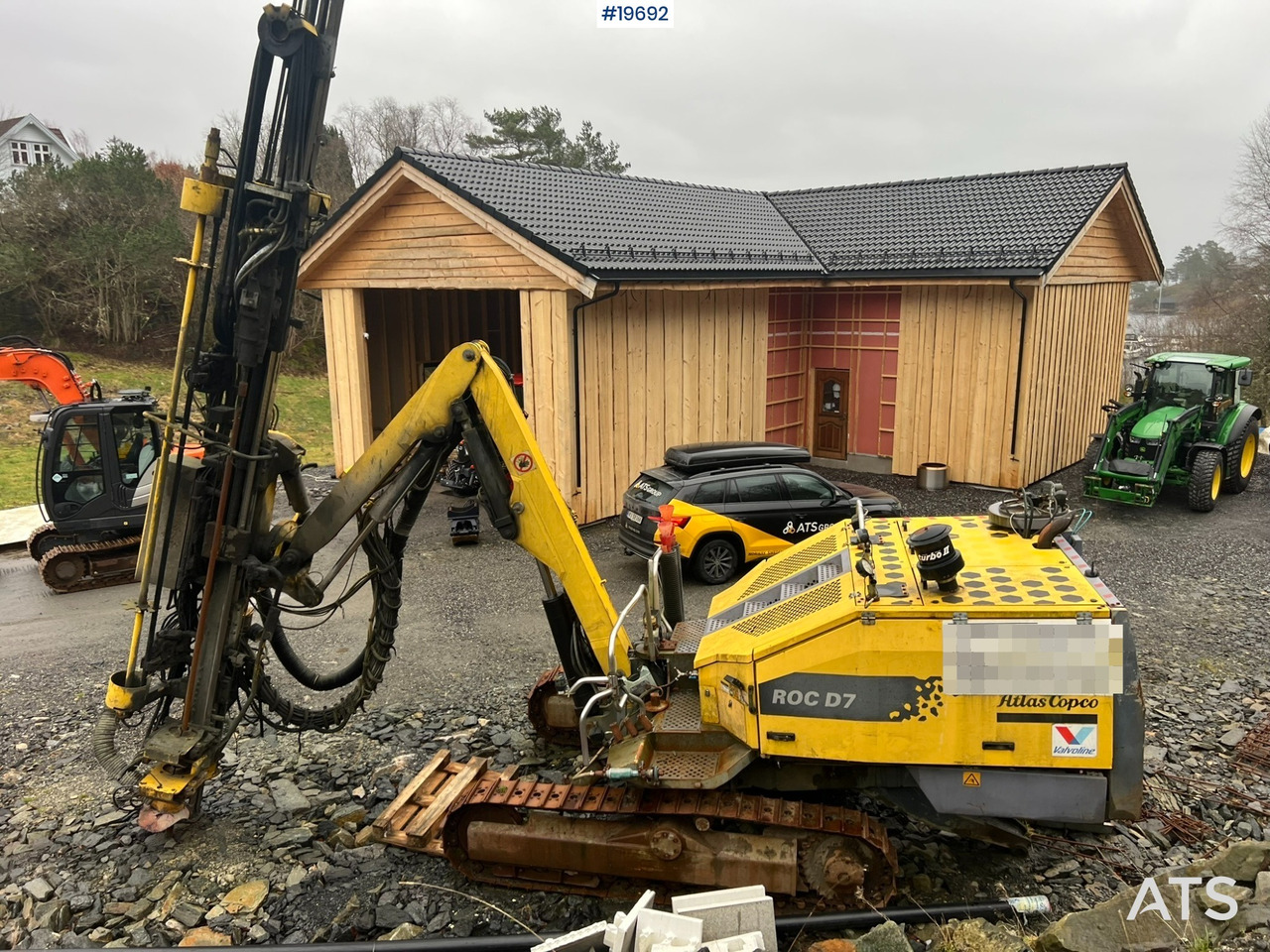 Atlas Copco D7-01 - Maşină de foraj: Foto 5 Atlas Copco D7-01 - Maşină de foraj: Foto 5