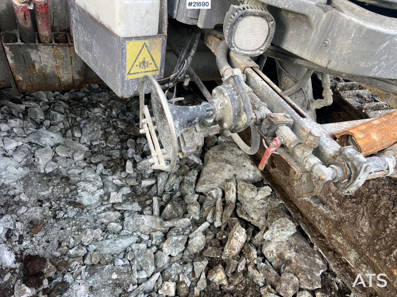 Maşină de foraj Atlas Copco smartroc T40-11 Borerigg m/ 2560 hammer, CME sliper og Leica gps: Foto 15