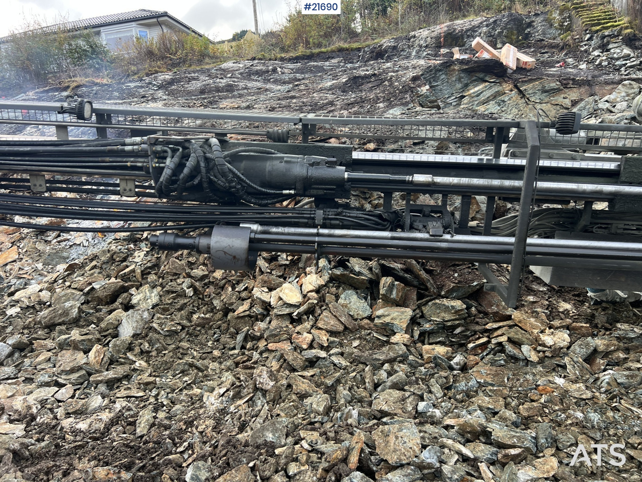 Maşină de foraj Atlas Copco smartroc T40-11 Borerigg m/ 2560 hammer, CME sliper og Leica gps: Foto 26