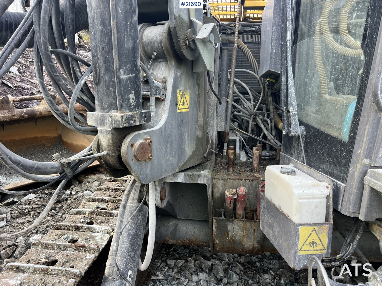 Maşină de foraj Atlas Copco smartroc T40-11 Borerigg m/ 2560 hammer, CME sliper og Leica gps: Foto 16